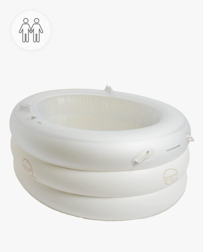 Birth Pool in a Box Regular White / 2-pers. + Liner